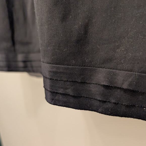 Ann Taylor Black Dress Pockets LBD Casual Office Brunch Church Festive - Size 8 - Picture 7 of 10